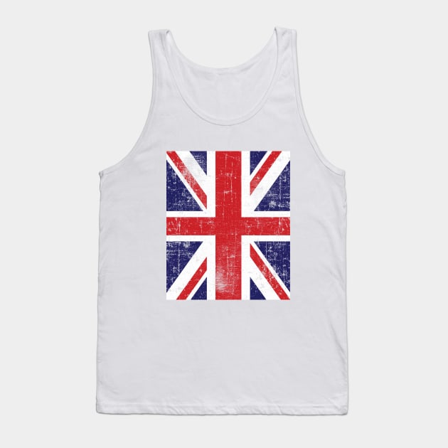 Union Jack Flag - Union Flag Tank Top by Kudostees